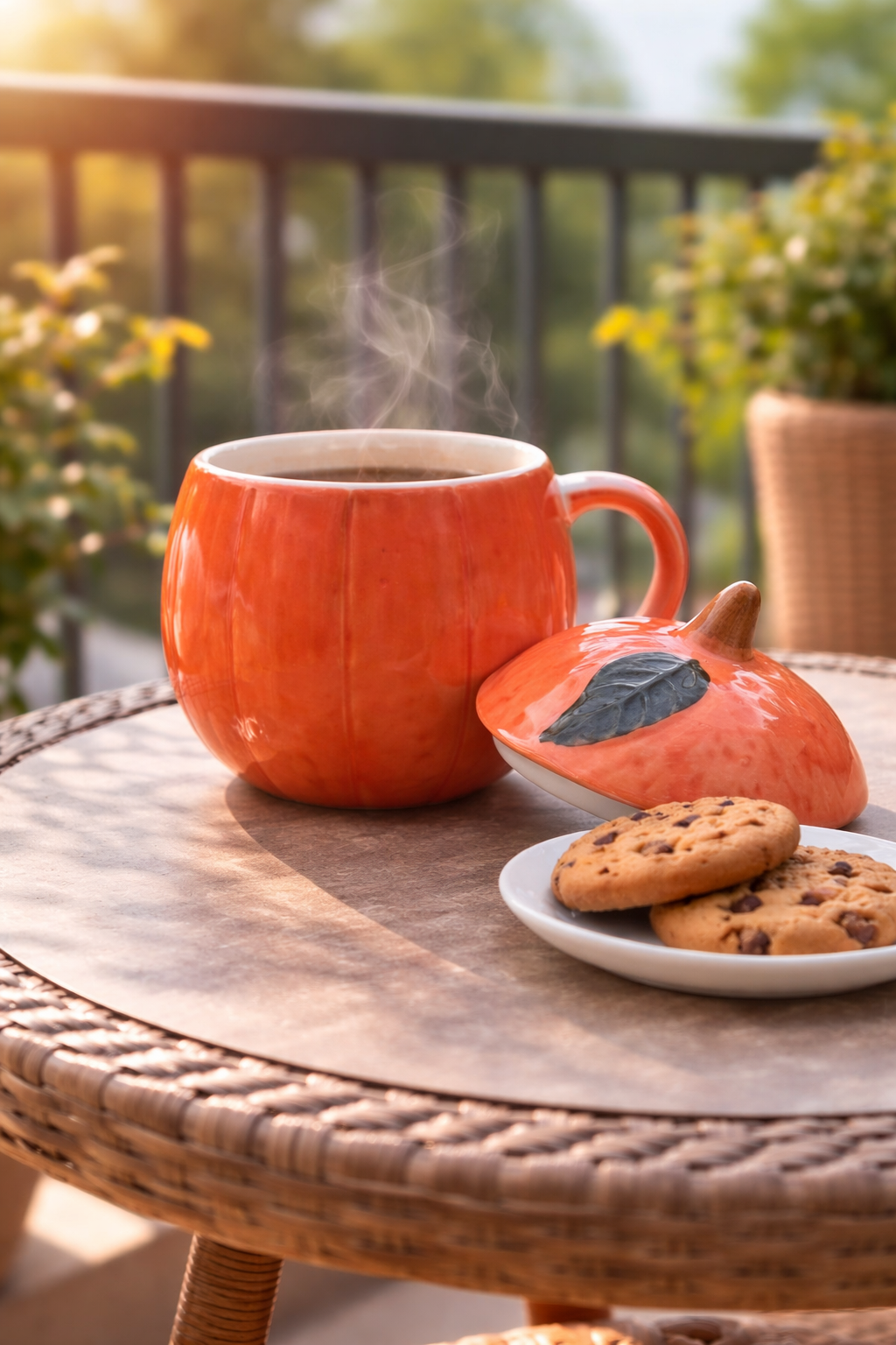 Autumn Pumpkin Handcrafted Ceramic Mug