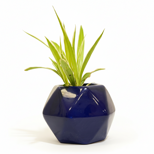 Blue Diamond Plant Pot