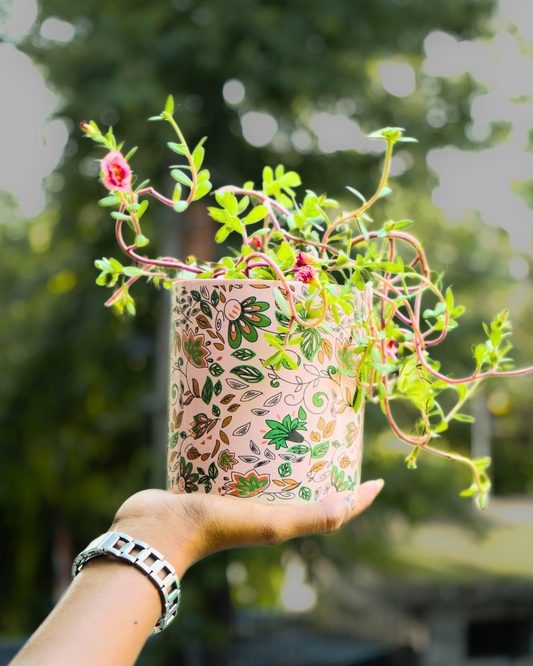Verdant Vines Plant Pot
