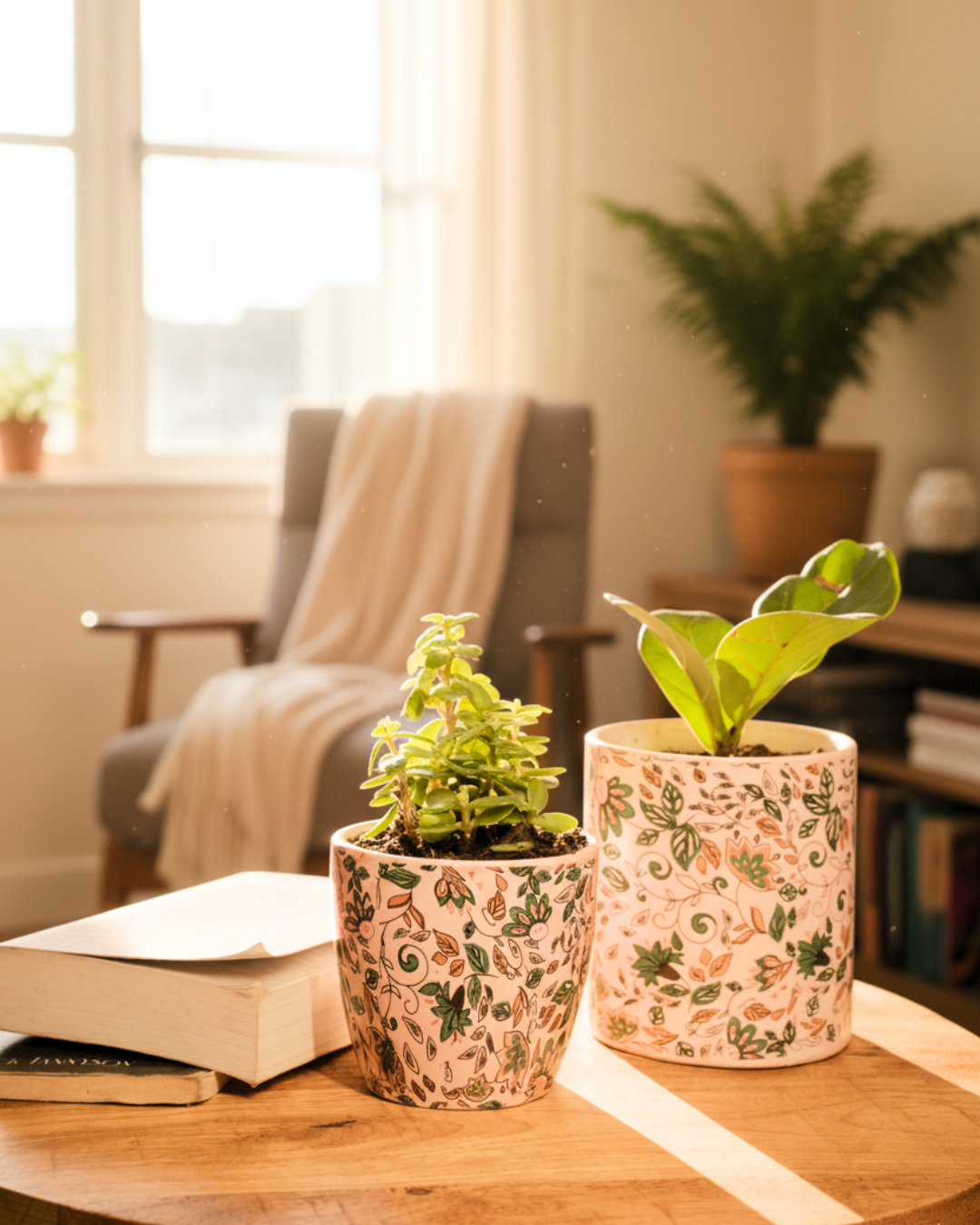Verdant Vines Plant Pot