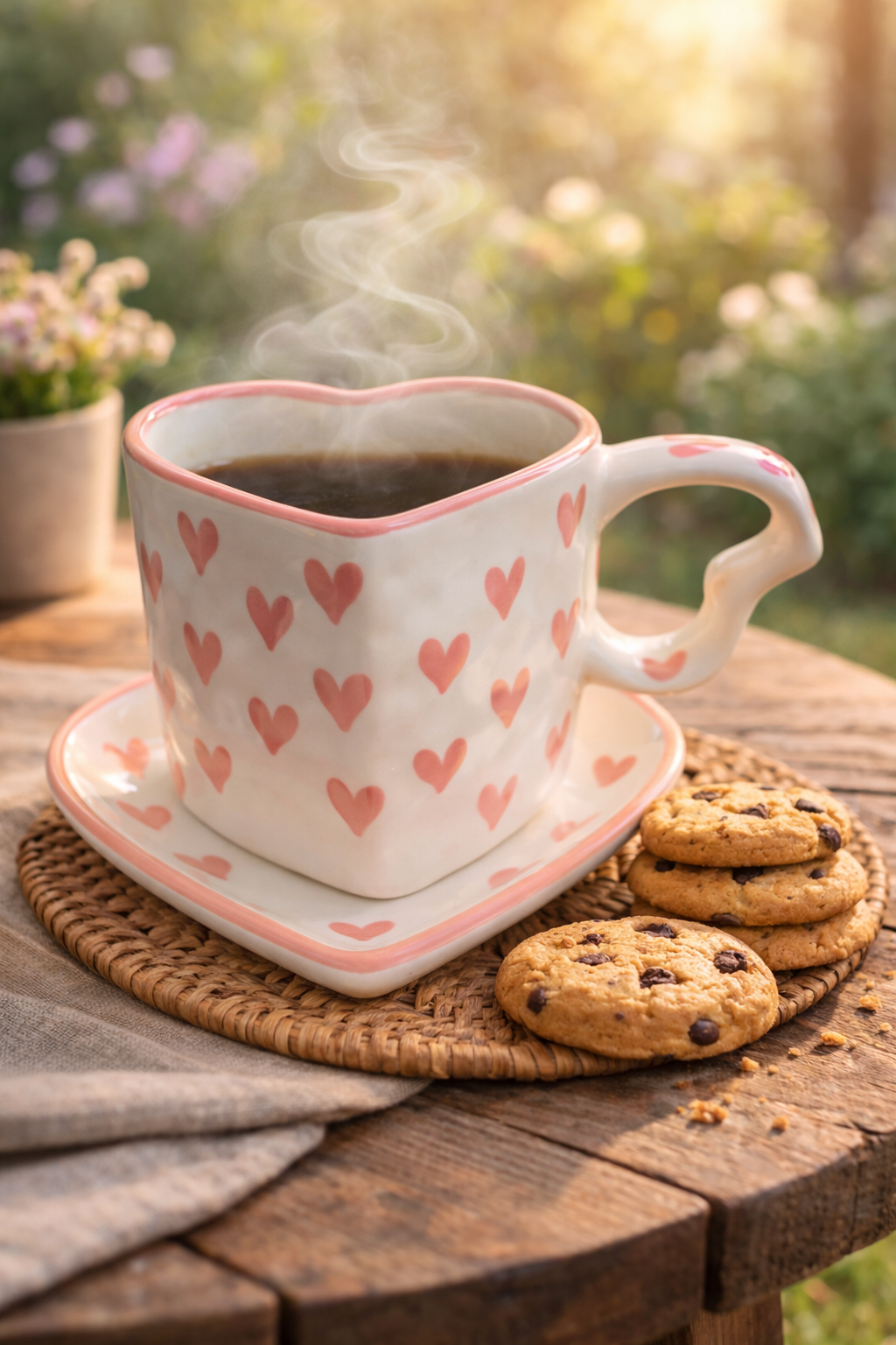 Sweetheart Sip Ceramic Cup