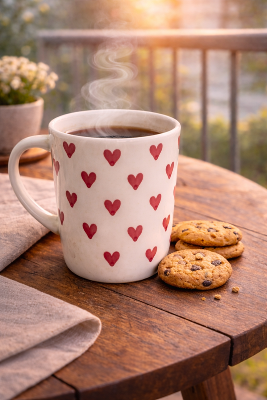 Sweetheart Sprinkle Handmade Ceramic Mug