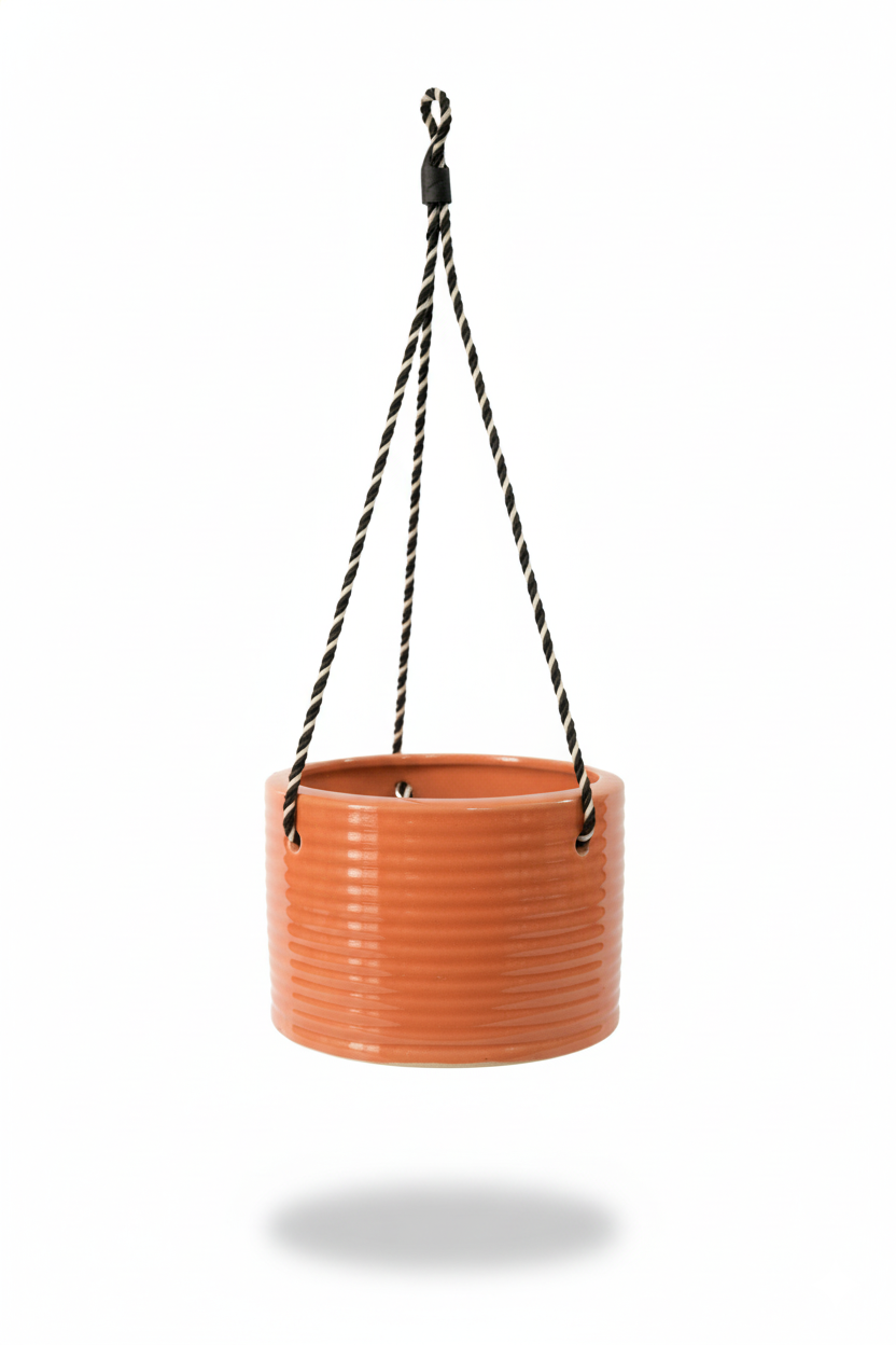 Ripple Hanging Plant Pot