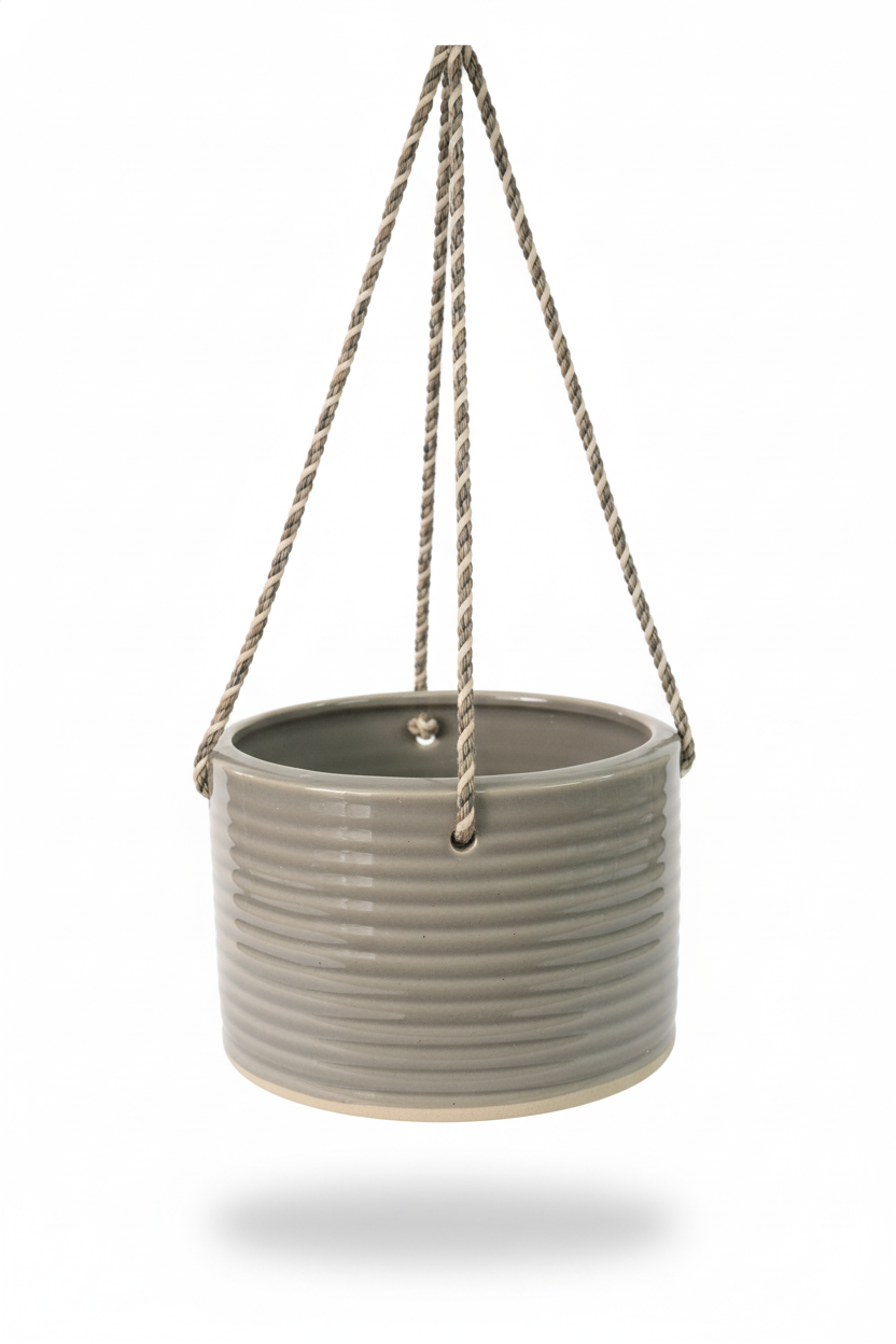 Ripple Hanging Plant Pot