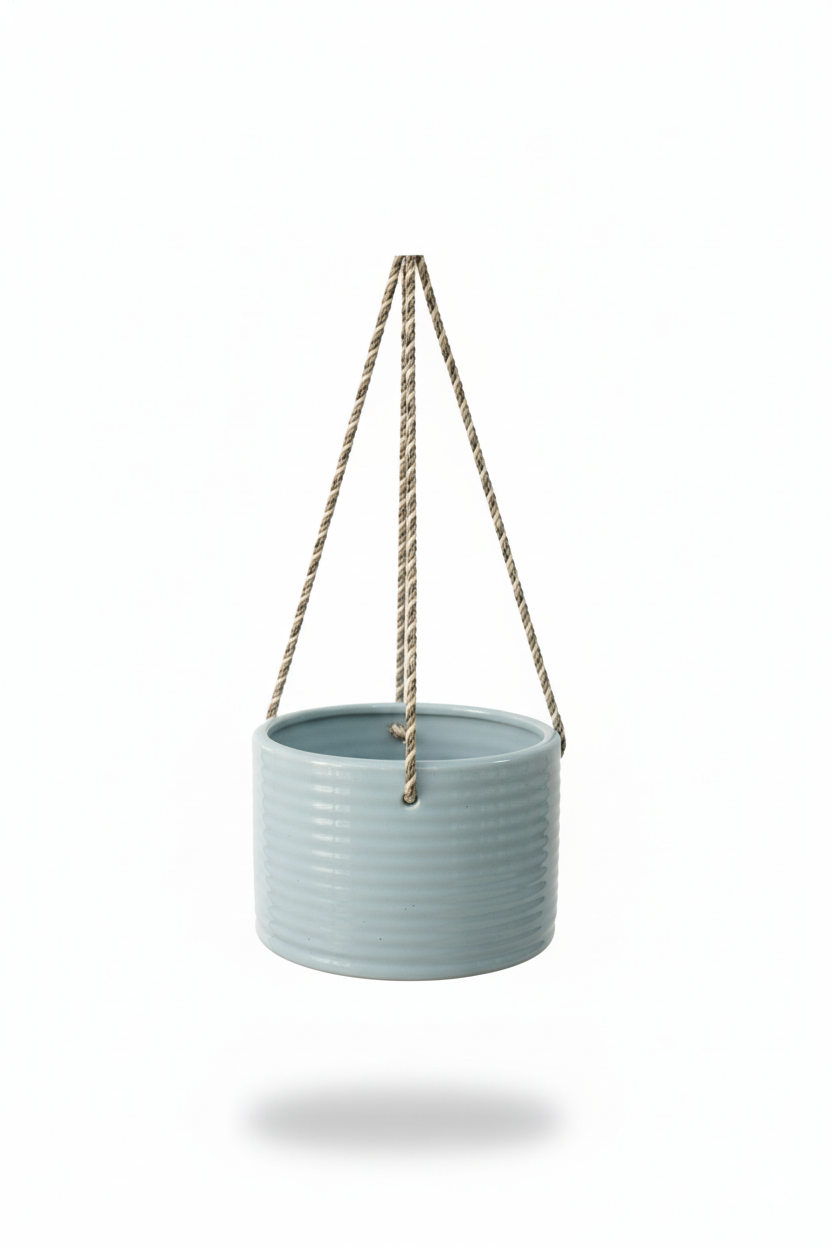 Ripple Hanging Plant Pot